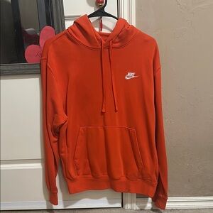 Nike orange Hoodie